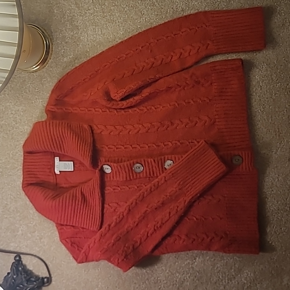 Women's sweater tweeds large